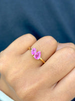Pink Sapphire Ring