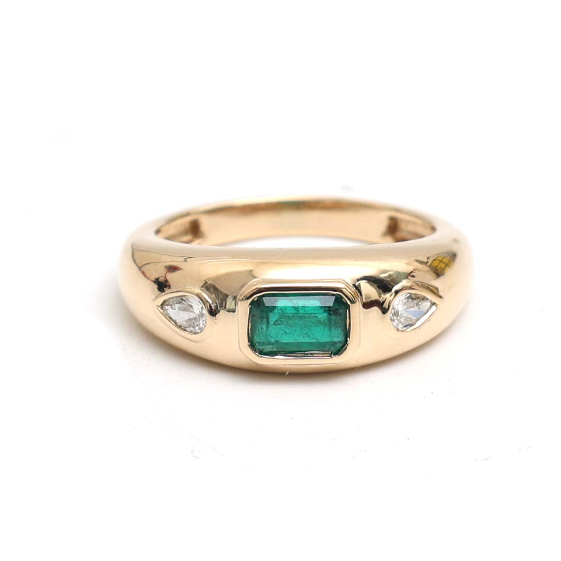Emerald Diamond Ring