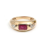 Ruby Diamond Ring