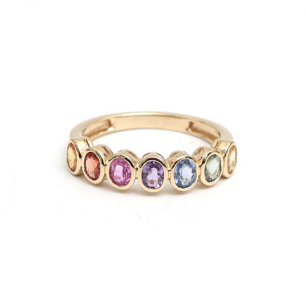 Rainbow Sapphire Ring