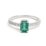Emerald Diamond Ring