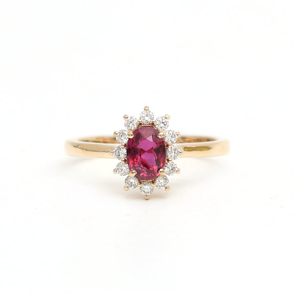 Ruby Diamond Ring
