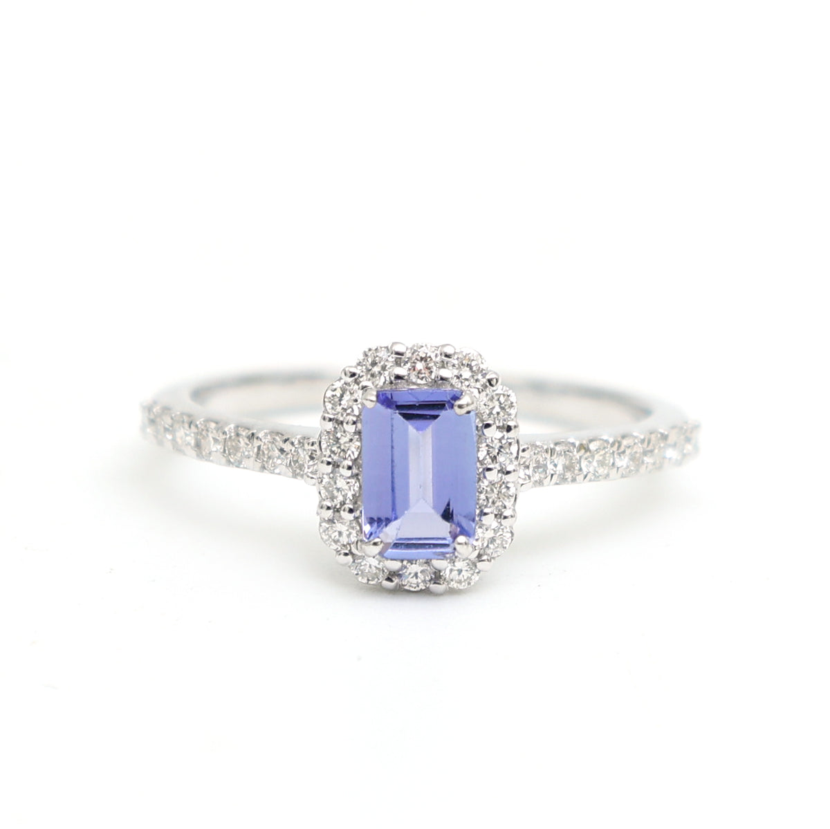 Tanzanite Diamond Ring
