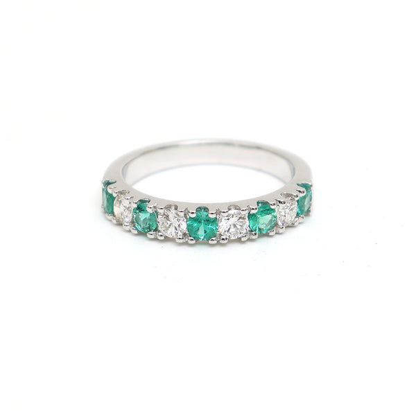 Emerald Diamond Ring
