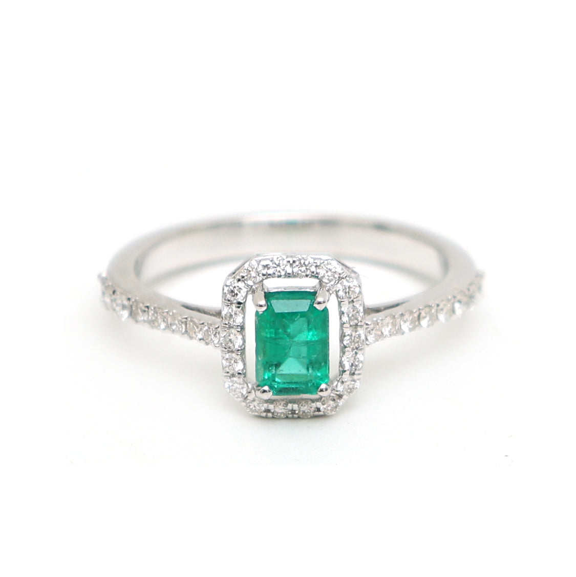 Diamond Emerald Ring