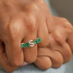 Emerald Diamond Ring