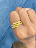 Yellow Diamond Ring