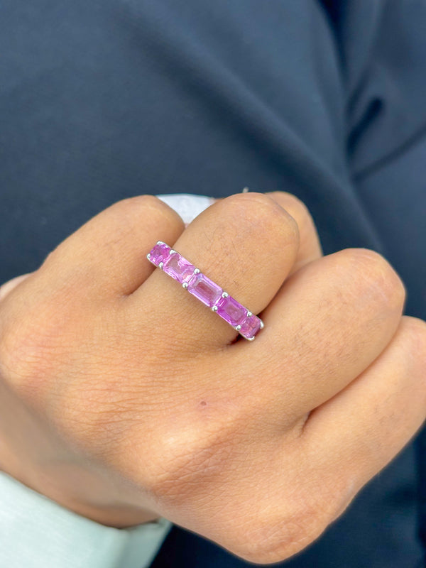 Pink Sapphire Ring