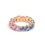 Rainbow Sapphire Ring
