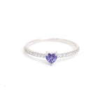 Tanzanite Diamond Ring