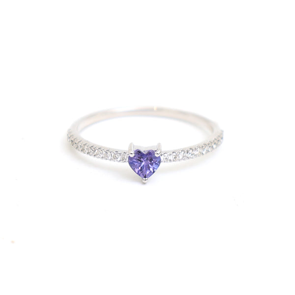 Tanzanite Diamond Ring