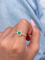 Blue Sapphire Diamond Ring
