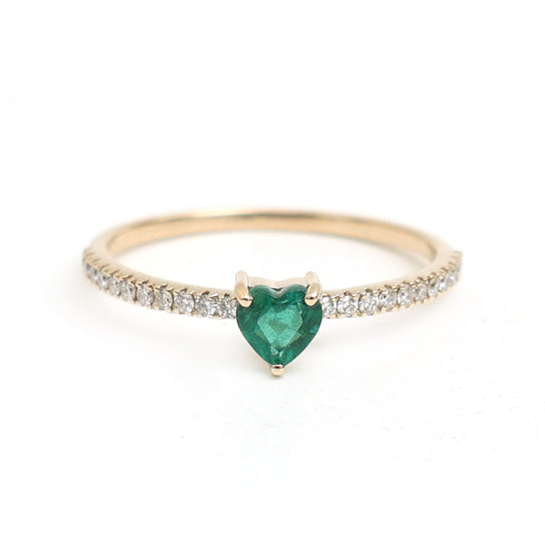 Emerald Diamond Ring