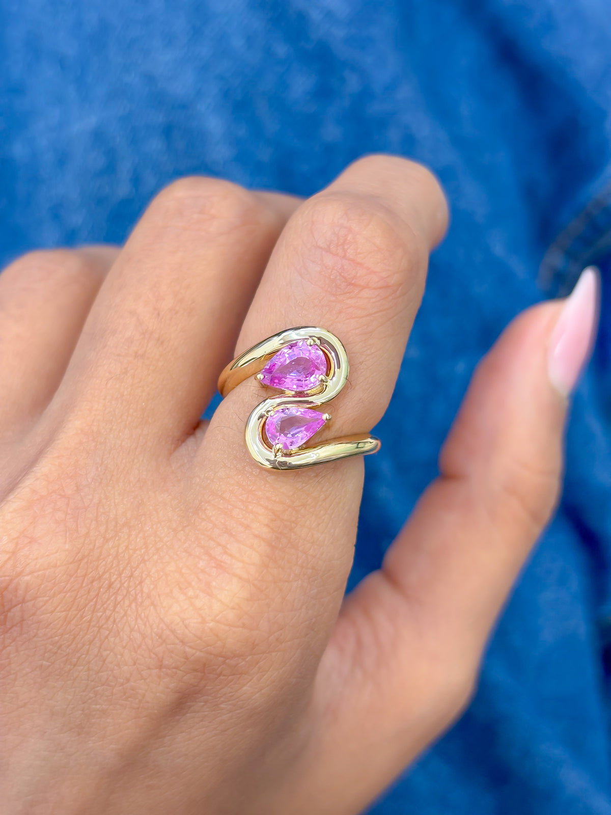 Pink Sapphire Ring