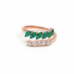 Emerald Diamond Ring