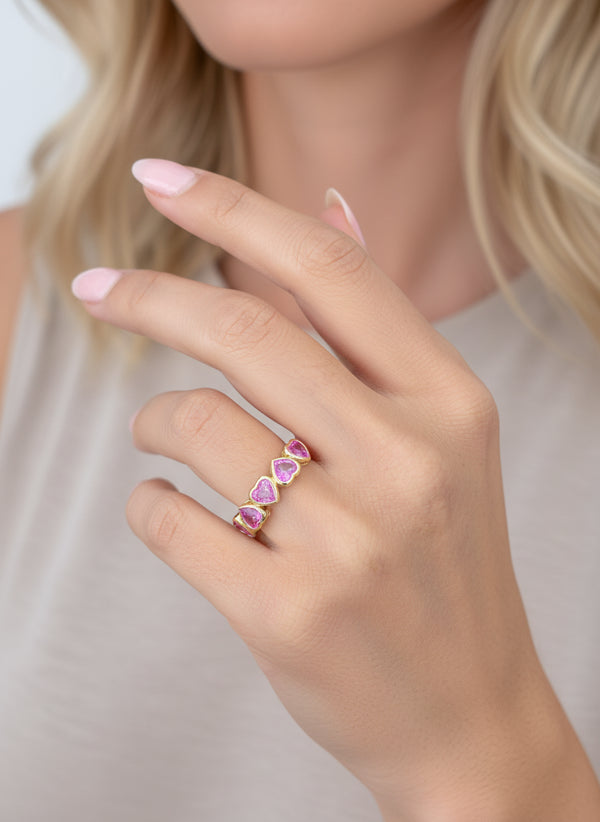 Pink Sapphire Ring