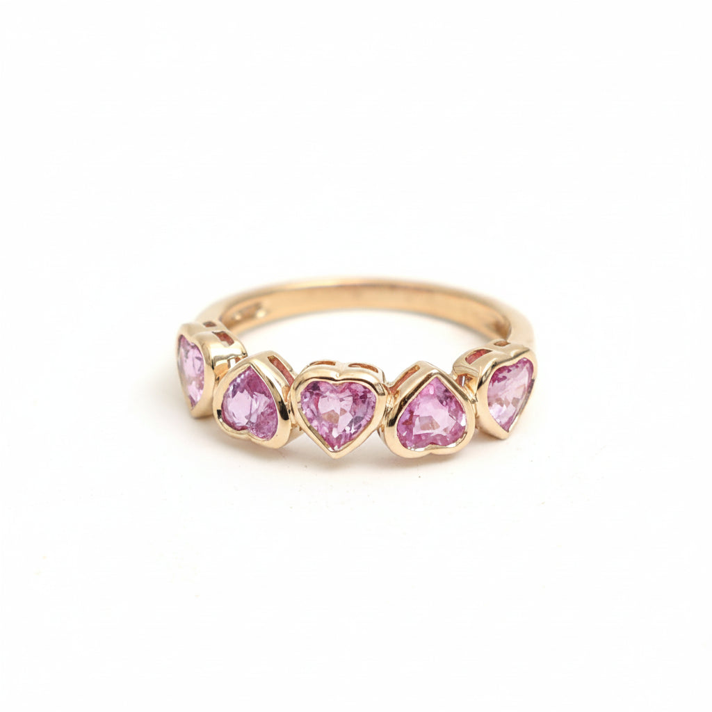 Pink Sapphire Ring