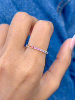 Rainbow Sapphire Ring