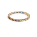 Rainbow Sapphire Ring
