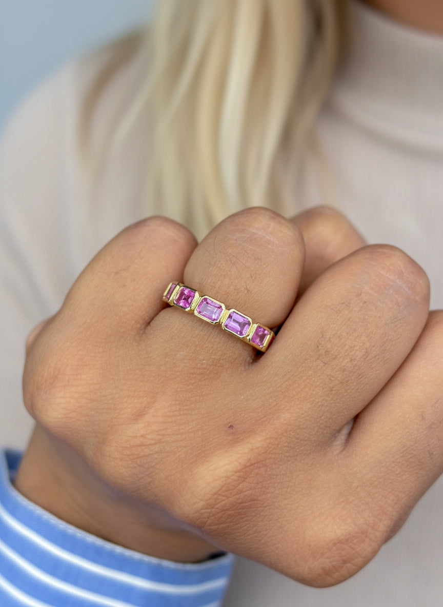 Pink Sapphire Ring