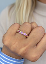 Pink Sapphire Ring