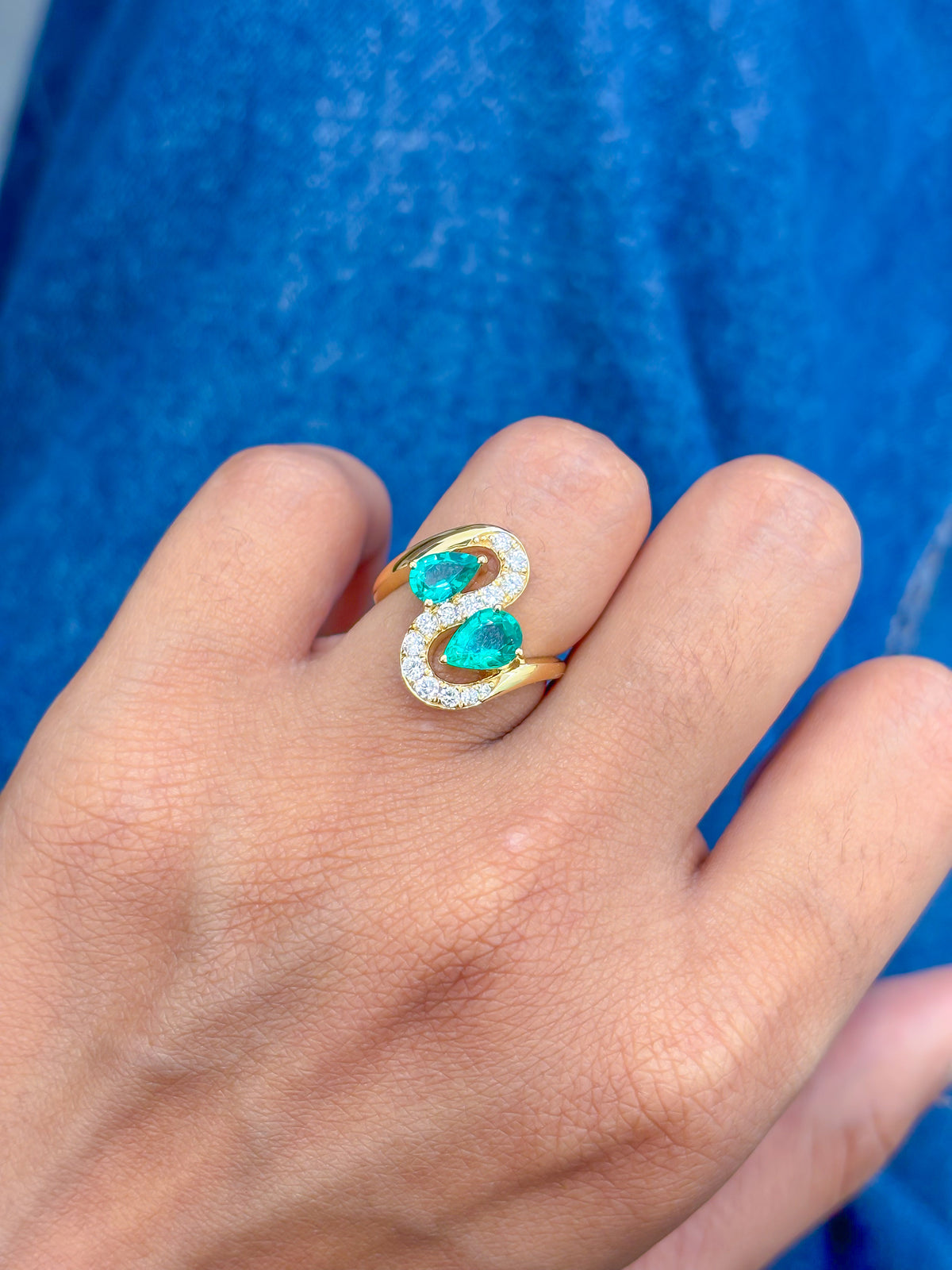 Emerald Diamond Ring