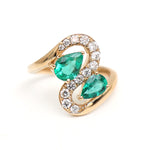 Emerald Diamond Ring