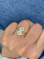 Yellow Diamond Diamond Ring