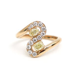 Yellow Diamond Diamond Ring