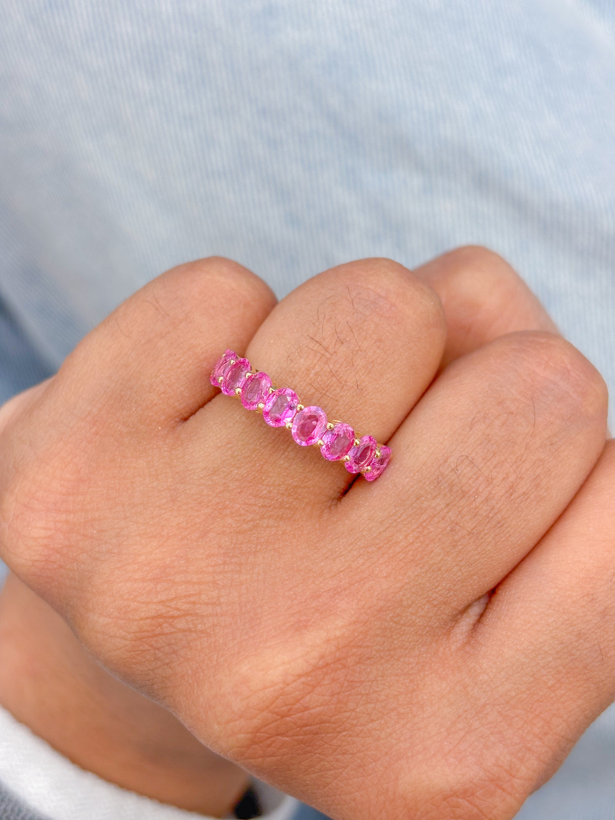 Pink Sapphire Ring