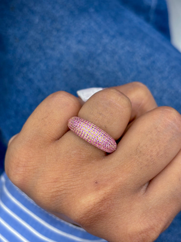 Pink Sapphire Ring