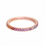 Rainbow Sapphire Ring