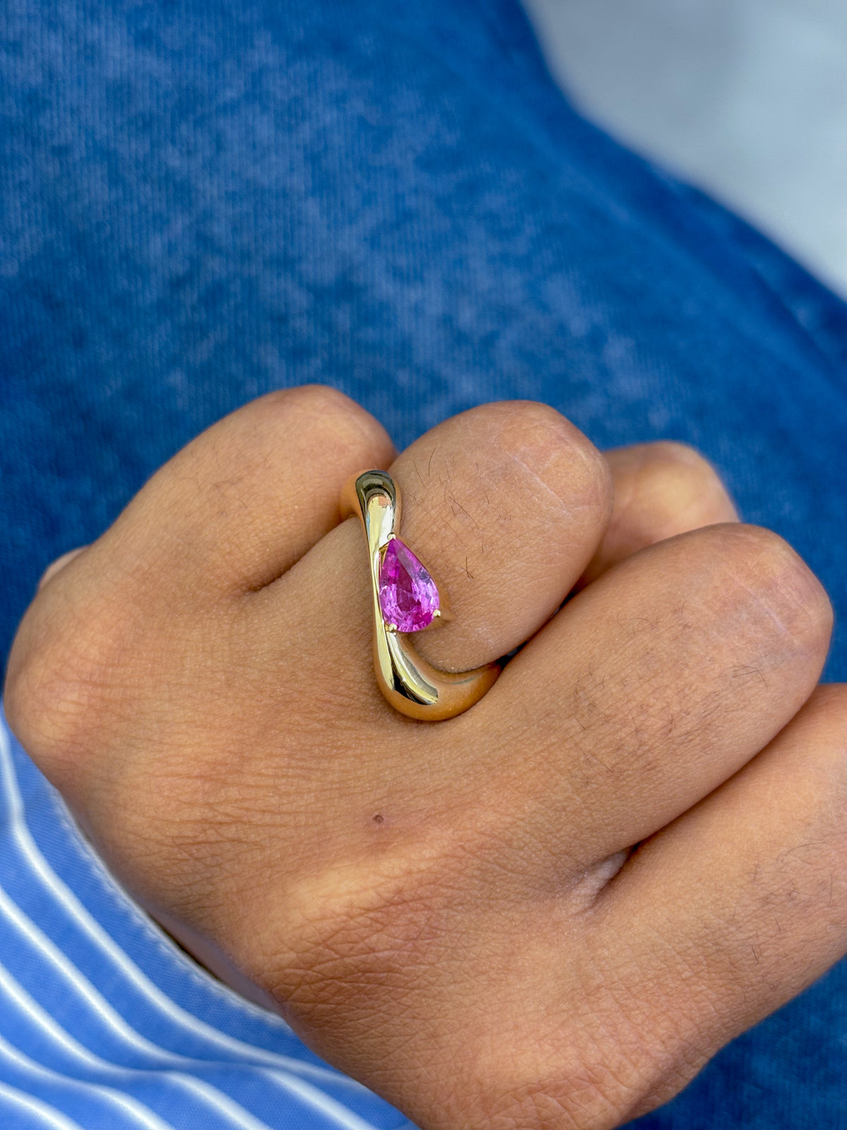 Pink Sapphire Ring