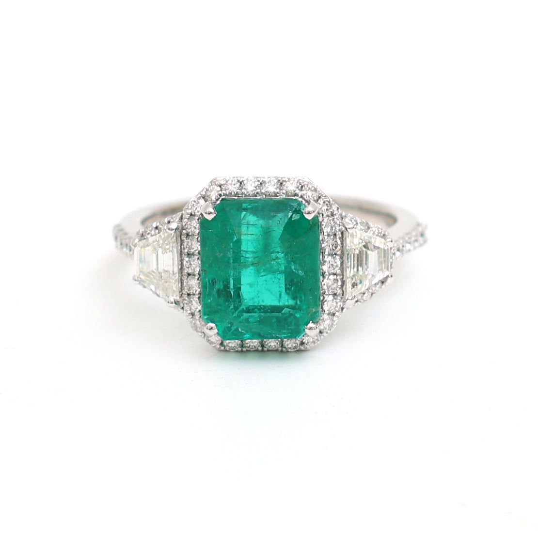 Emerald Diamond Ring