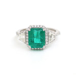 Emerald Diamond Ring