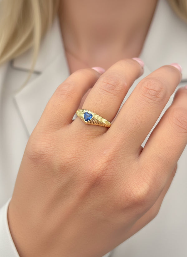 Blue Sapphire Ring