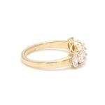 Lab Grown Diamond Mix Shape Half Ring