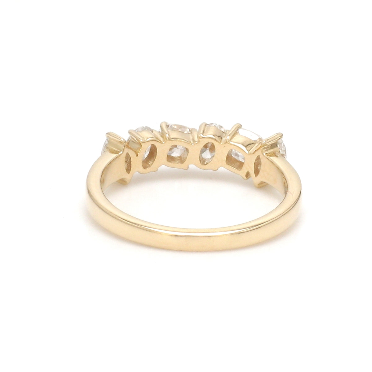 Lab Grown Diamond Mix Shape Half Ring