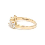 Lab Grown Diamond Mix Shape Half Ring