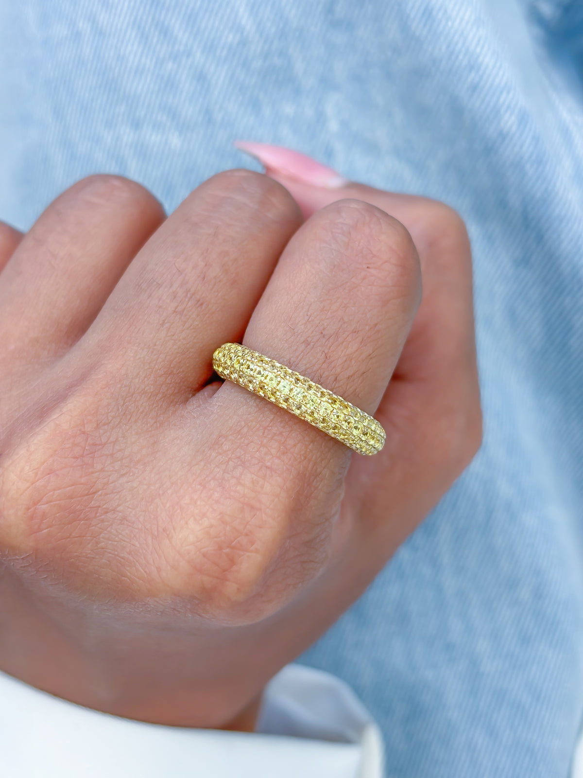 Yellow Sapphire Ring
