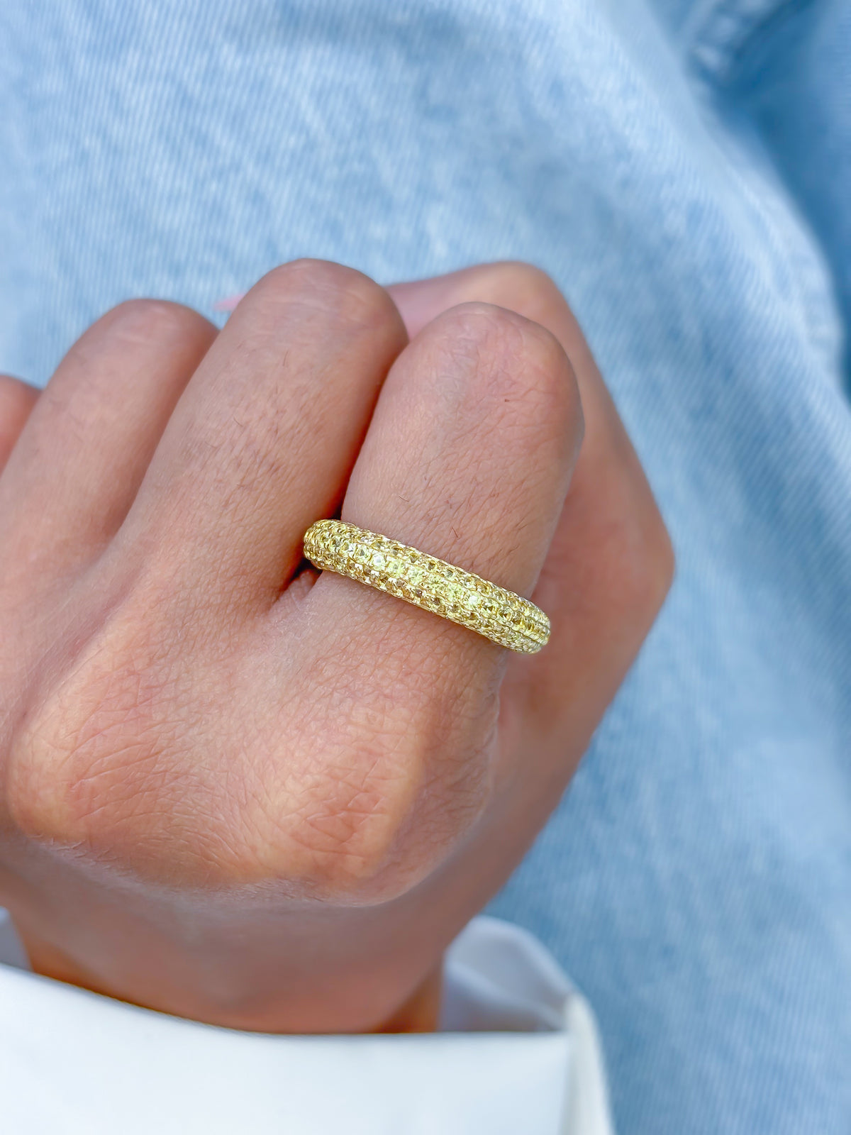Yellow Sapphire Ring