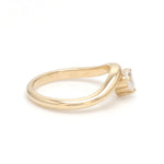 Lab Grown Diamond Heart Wave Ring