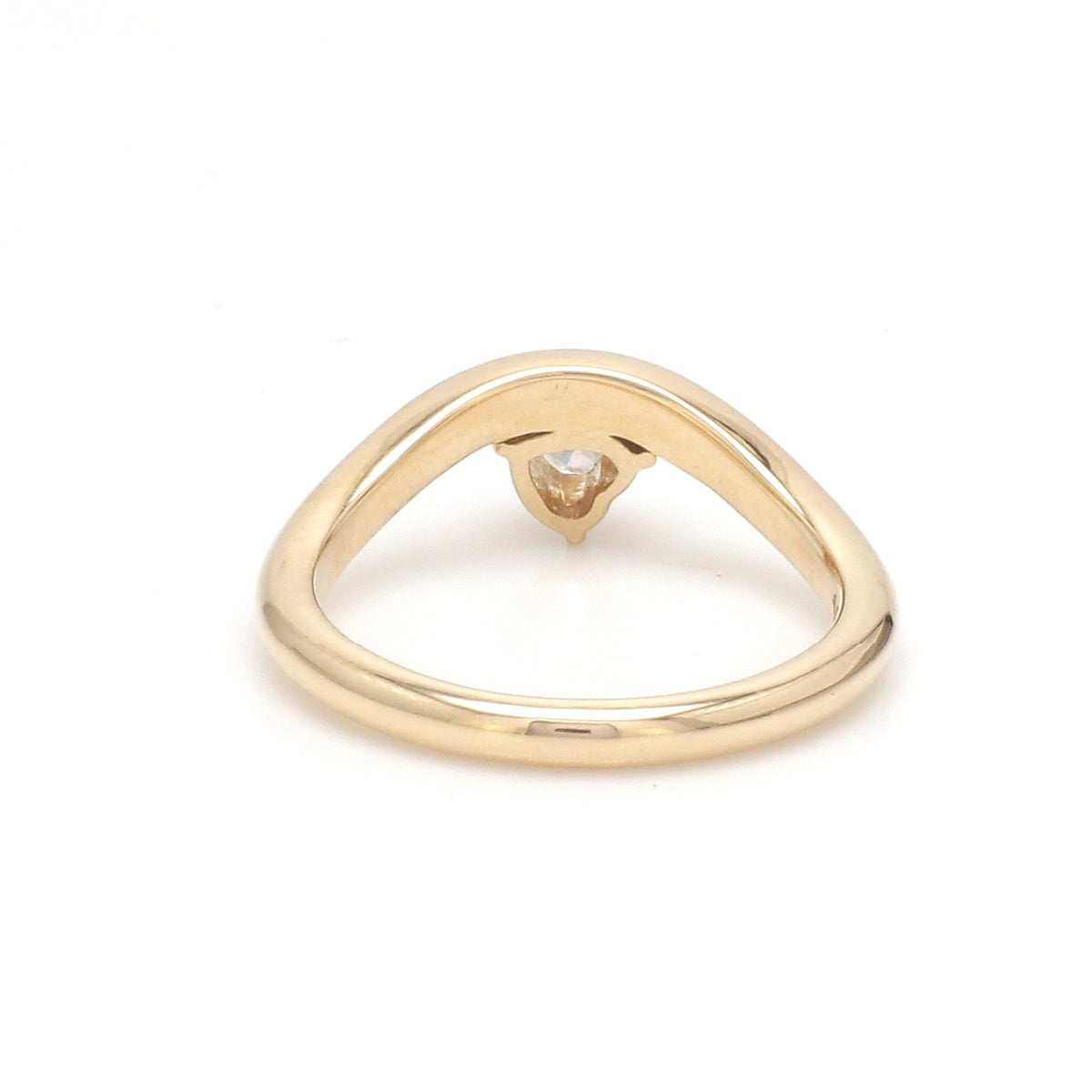 Lab Grown Diamond Heart Wave Ring