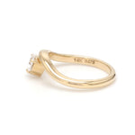 Lab Grown Diamond Heart Wave Ring
