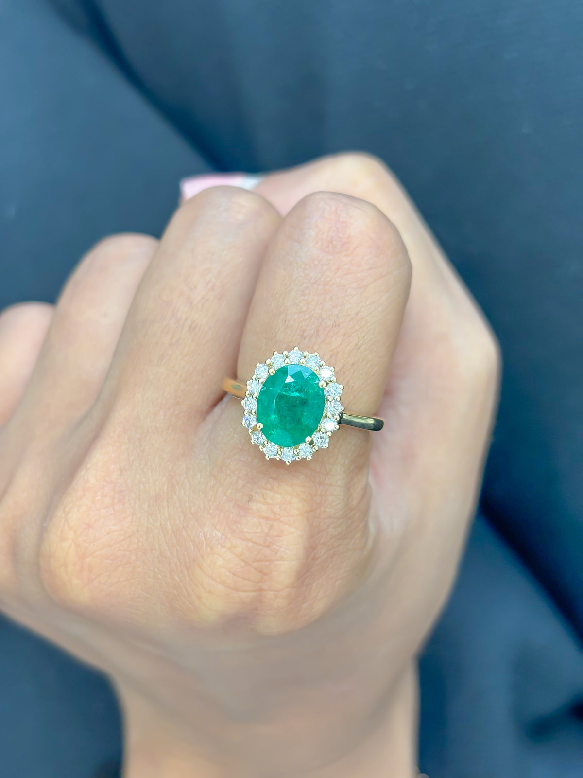 Emerald Diamond Ring