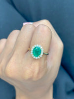 Emerald Diamond Ring
