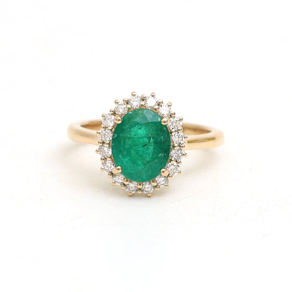Emerald Diamond Ring
