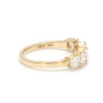 Lab Grown Diamond Mix Shape Half Ring