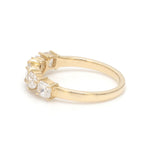 Lab Grown Diamond Mix Shape Half Ring