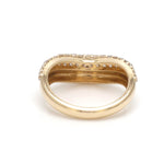 Lab Grown Diamond Round Wave Ring